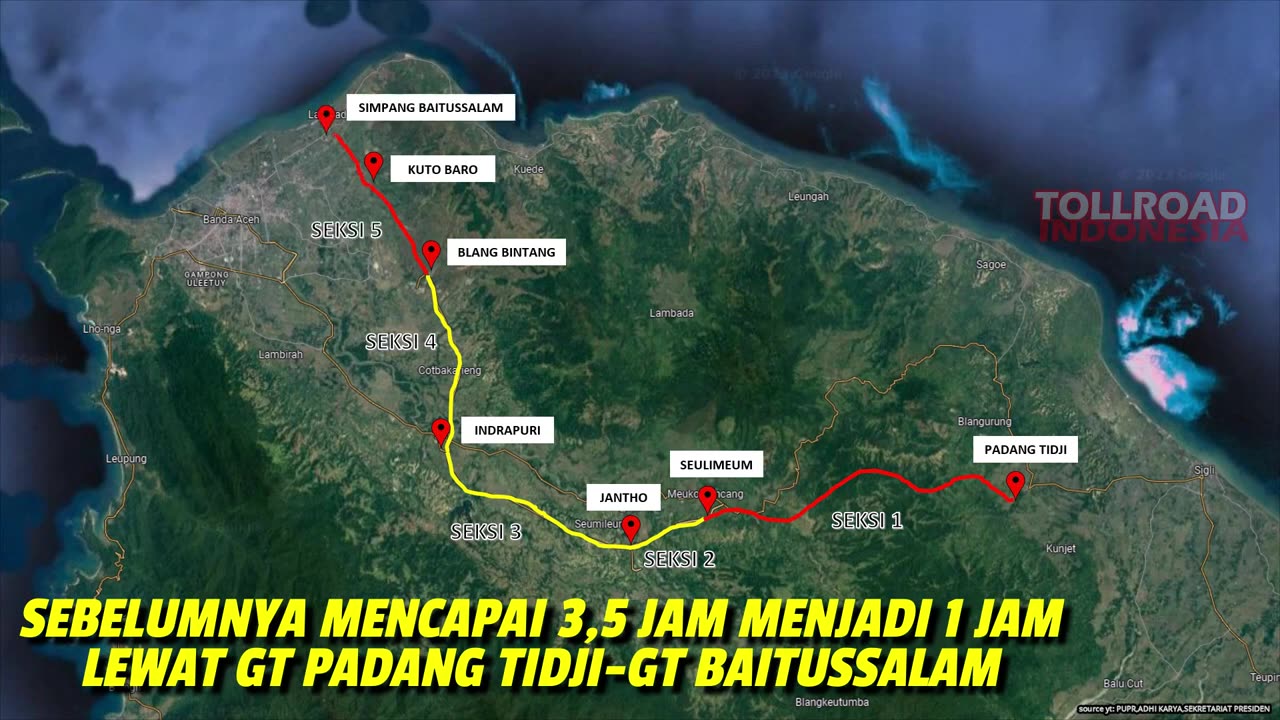 Sigli-Banda Aceh toll road