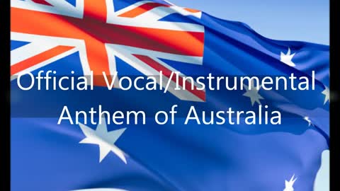 Australian National Anthem - "Advance Australia Fair" (EN)