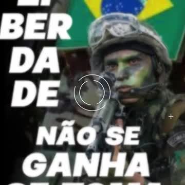 Liberdade não se ganha se toma