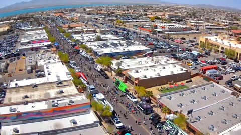 Desert storm weekend street fair