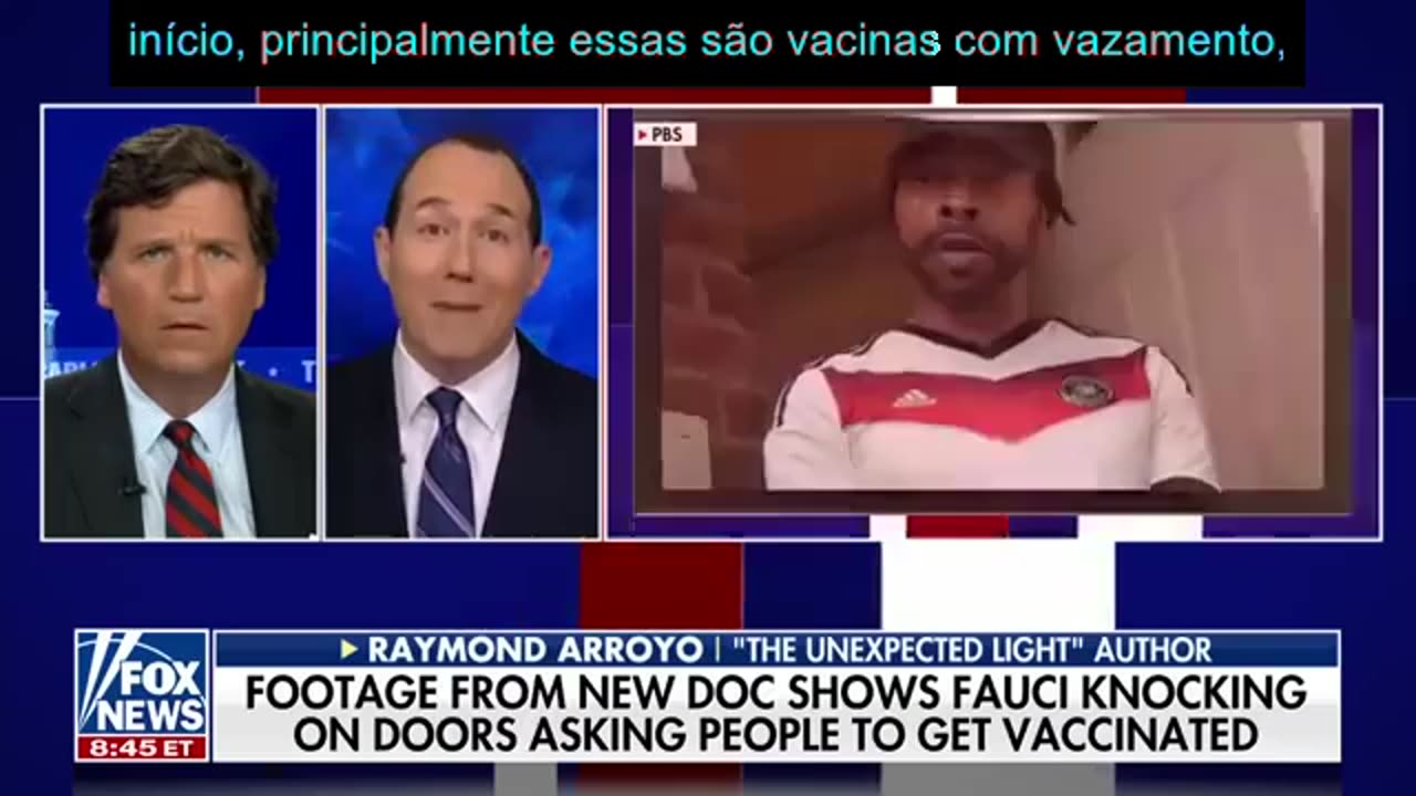 Tucker: esta nova filmagem do Dr. Fauci é incrível