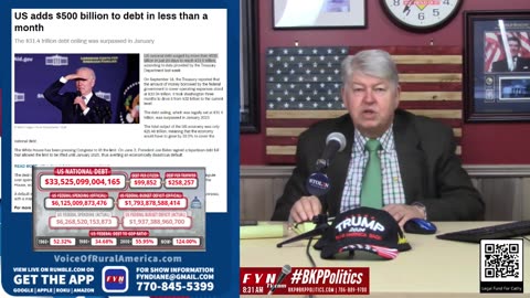 LIVESTREAM - Thursday 10/14 8:00am ET - Voice of Rural America with BKP