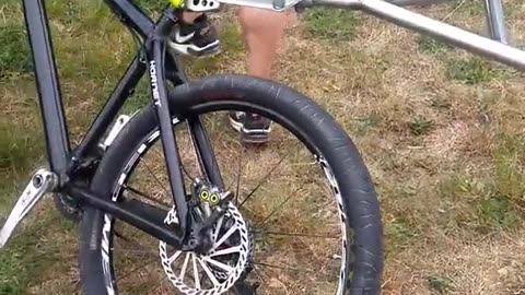 The bike trailer hitch