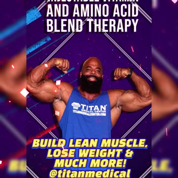 Build lean #muscle, lose weight & much more with #TitanMedical!