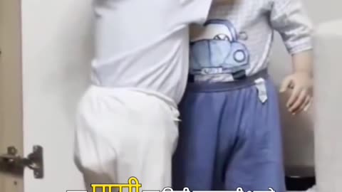 Kid kiss, cute couple, lovely kids
