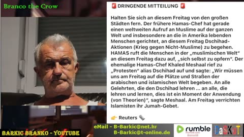 Sehr wichtige Information bitte 🙏 zuhören und teilen 🙏🙏