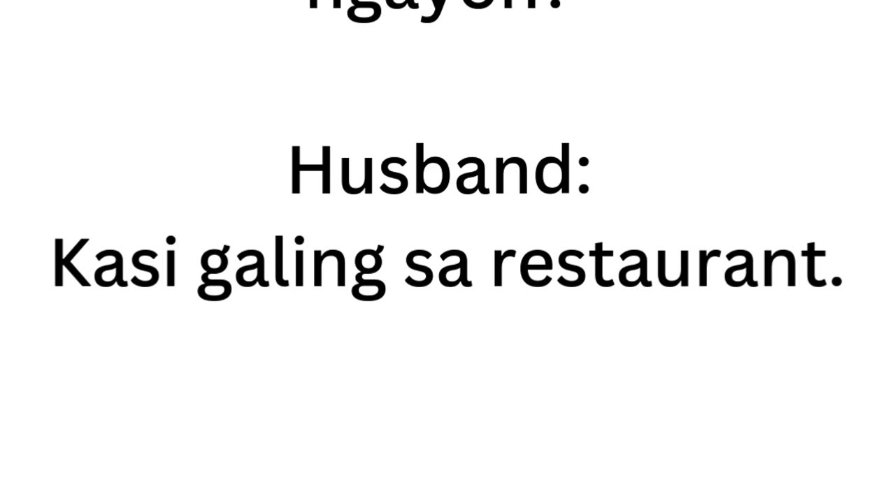 Not Funny Husband and Wife