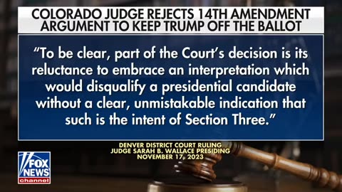 Mike Davis: Biased Denver Judge Blinked