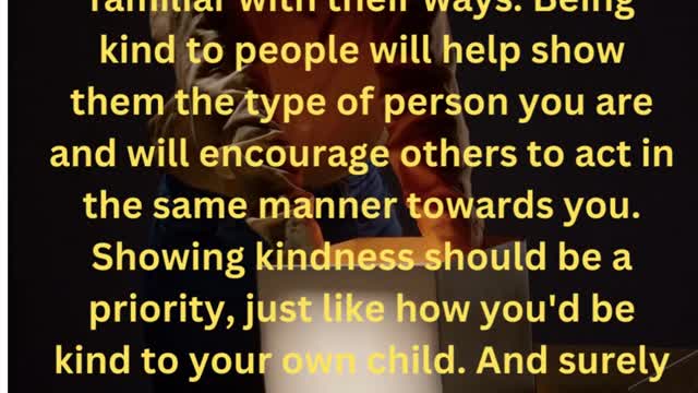 Be kind