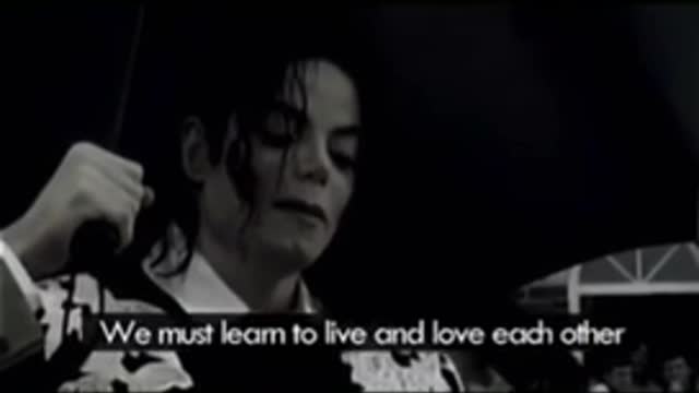 Michael Jackson ~ Speaks about War & Let’s Change to LOVE💙🌟💙