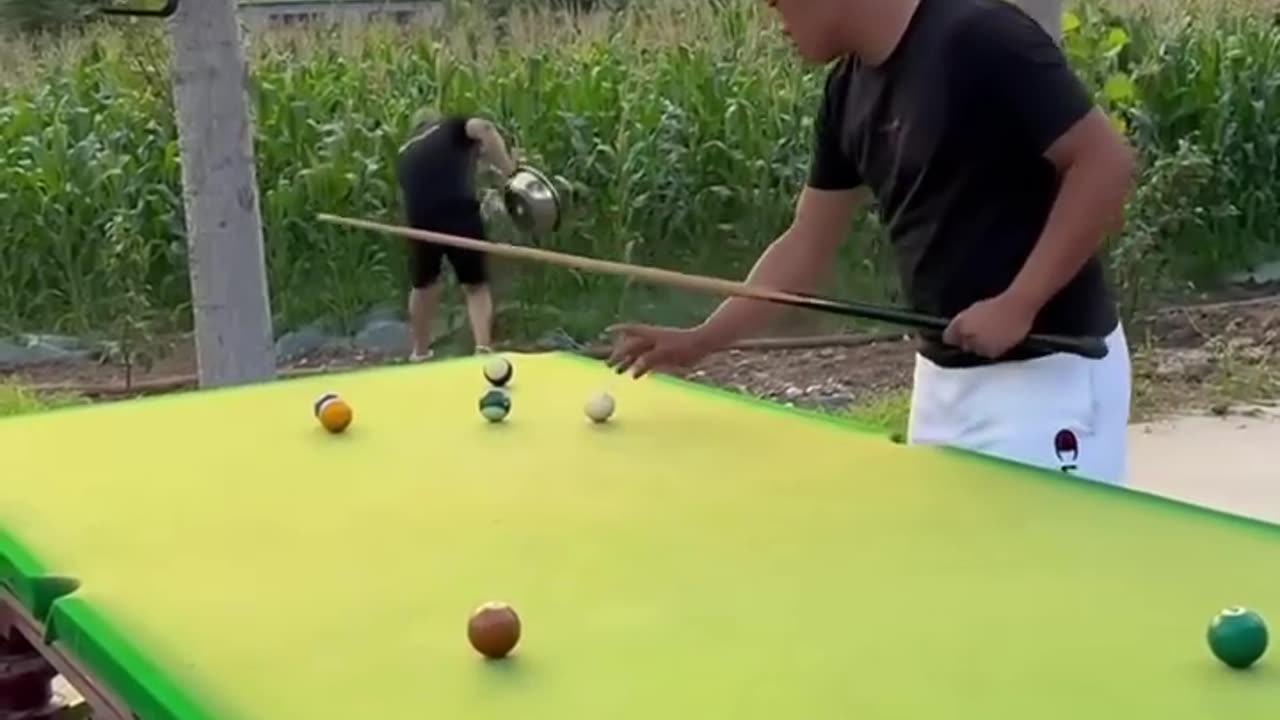 funny video billiards