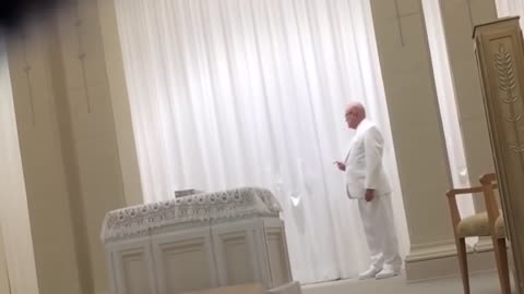 Hidden camera footage of Mormon temple ritual