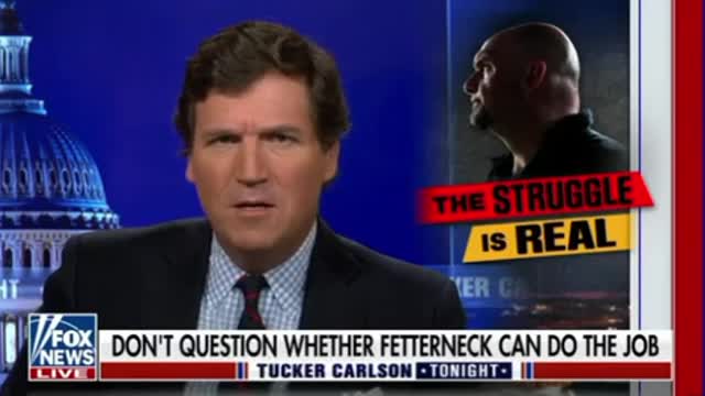 Tucker Carlson on John Fetterman’s Thinking Machine to Have Coherent Conversations.