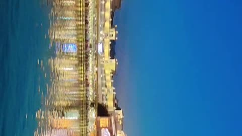 Night view of golden temple