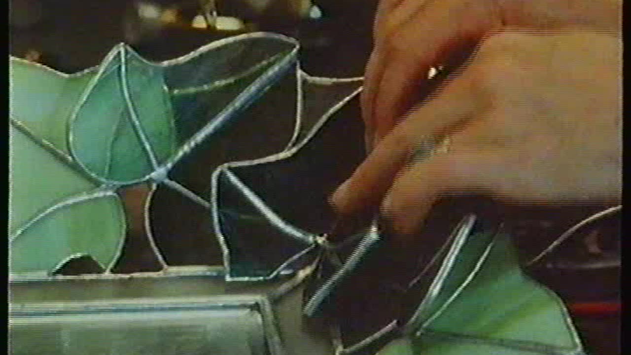 Stephanie Fassler & Stained Glass 1984