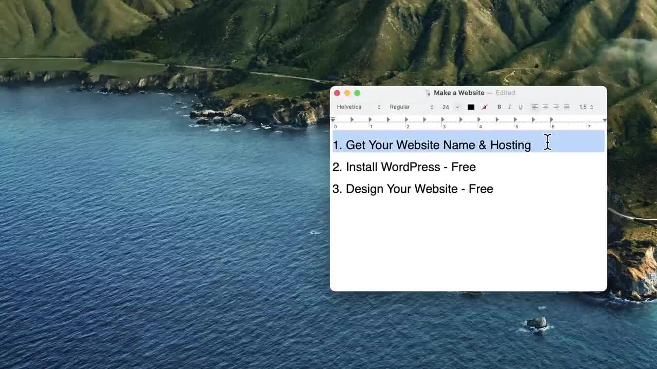 How To Make a WordPress Website