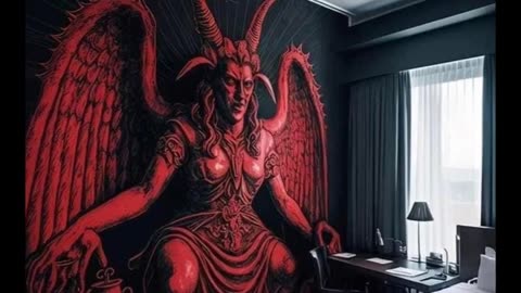 Satanic hotel in Plano Texas