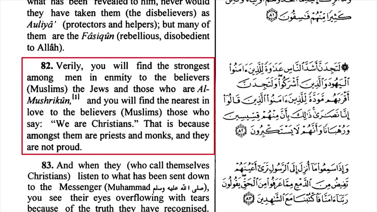 Three Koran Verses Every Jew Needs to Know