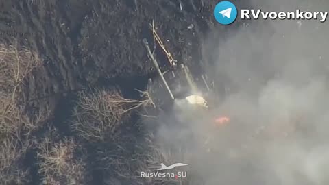 Lancet kamikaze drones destroy artillery and armored vehicles of the AFU near Bakhmut.