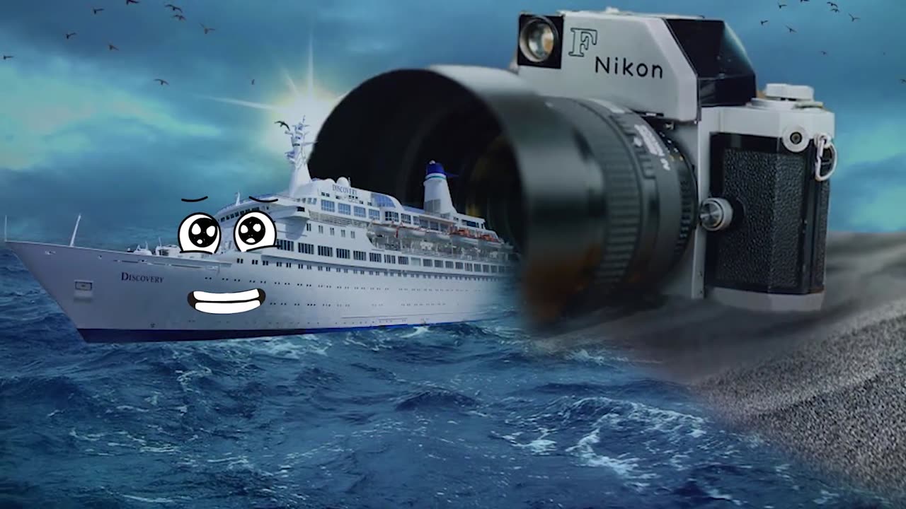 Doodles Ship - Doodles are singing - Cruise Ship photoshop funniest