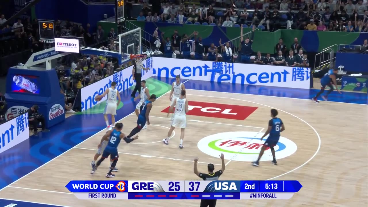 Greece 🇬🇷 vs USA 🇺🇸 | Condensed Game | FIBA Basketball World Cup 2023