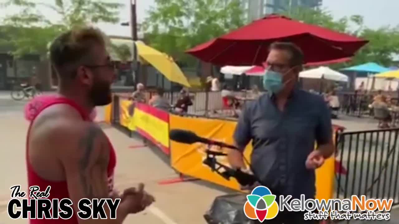 Chris Sky Straightens Out Him Out