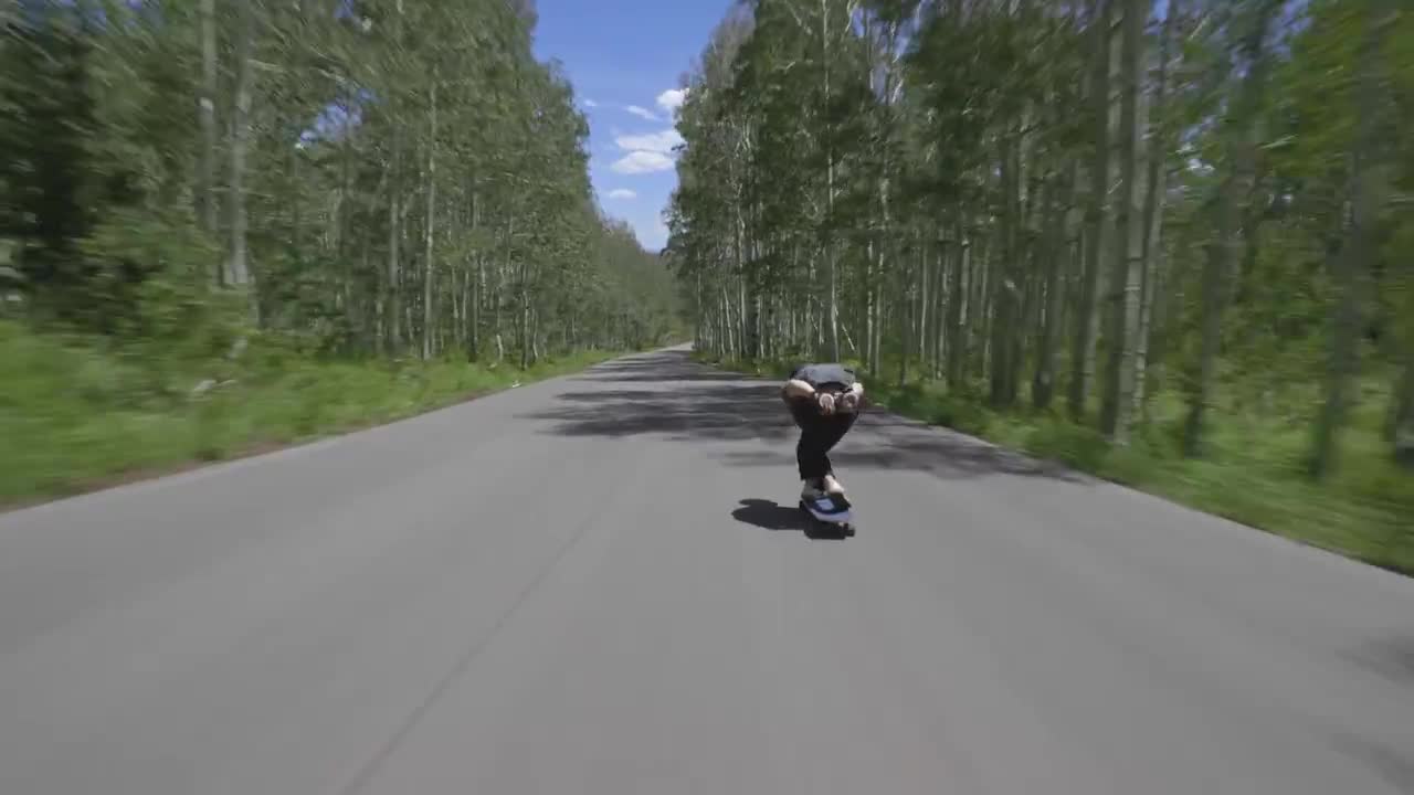 Longboarding - Passing Cars Down Epic Mountain Road!-3