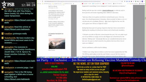 2021-11-24 11:00 EST - Common Law Civics: with Gerard of National Liberty Alliance