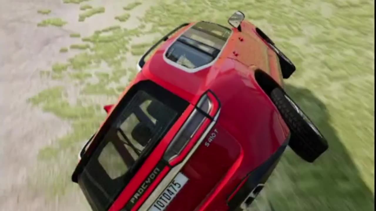 Incredible accidents on Beamng Drive