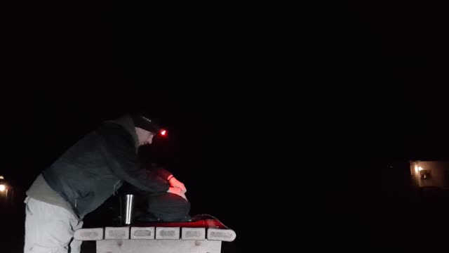 Clearing down from filming a night gear review.11th Oct 2022.