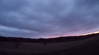 Sun Rise /Color and Clouds 11 14 21 39f time lapse