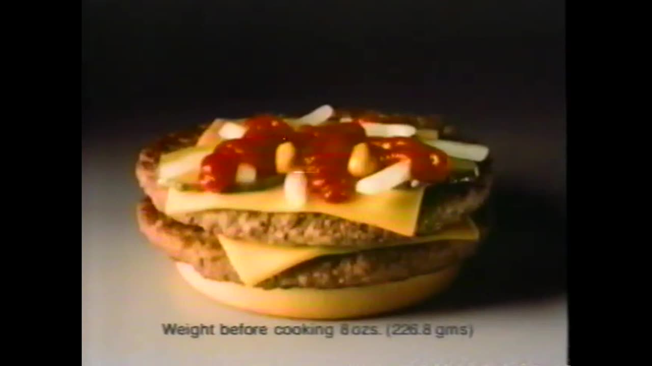 February 2, 1993 - Double Quarter Pounder with Cheese