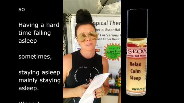 Sleep "Testimonial" oil mix corysseom