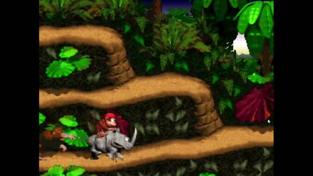 Donkey Kong Country 1 - FASE 01 - MUNDO 1