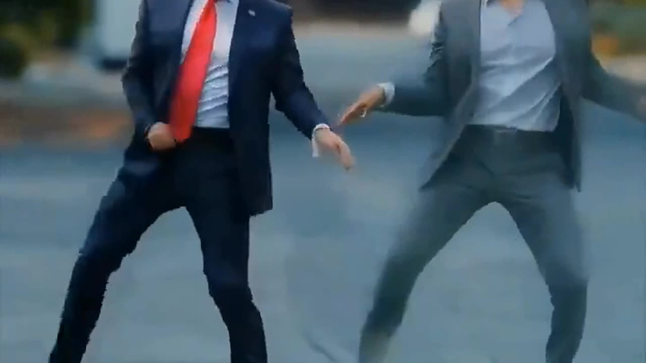 Elon Musk and Donald Trump Dancing Meme