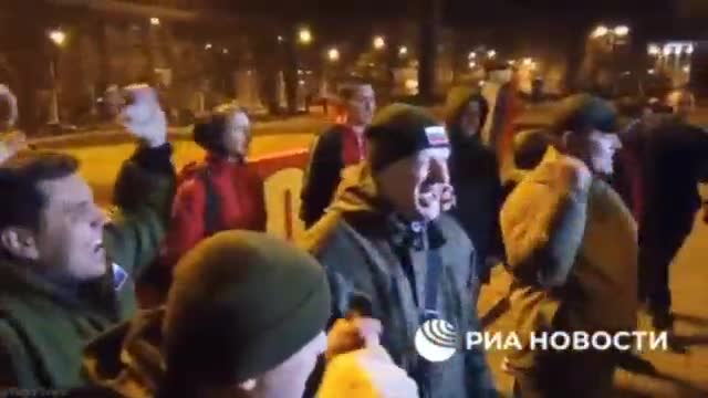 Donbas people are happy