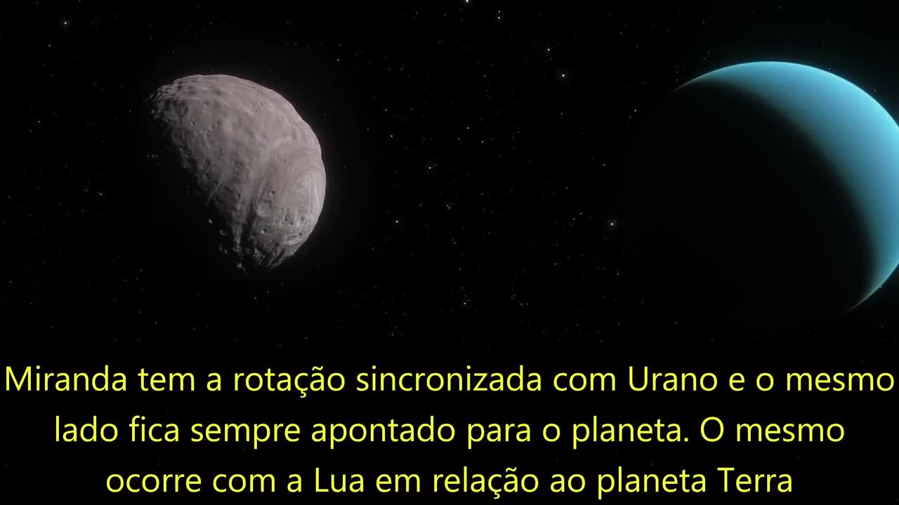 Lua Miranda, o Satélite de Urano (O Maior Penhasco do Sistema Solar)