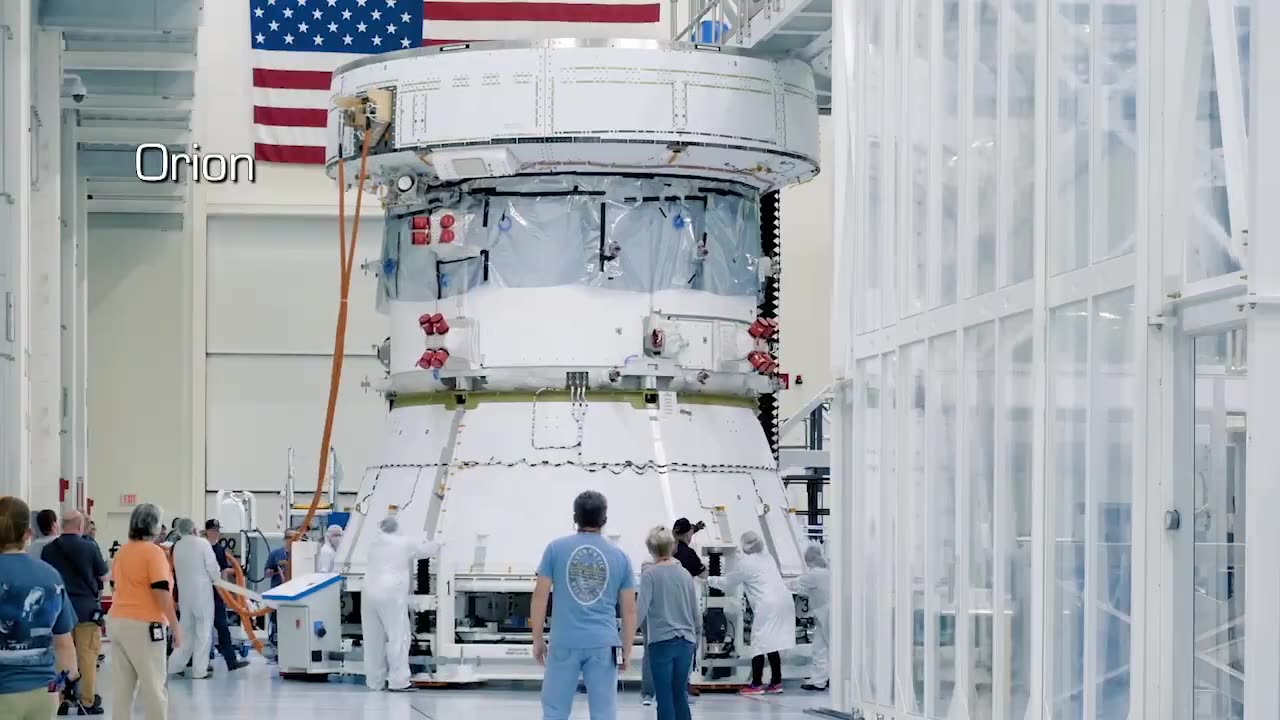 NASA video first time in the moon