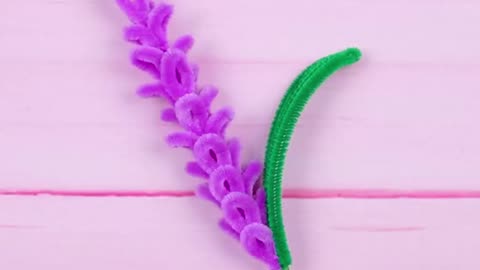 How to Make Realistic Flower With Pipe Cleaners || DIY Handmade Crafts Idea For Home Decoration