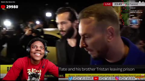 ISHOWSPEED REACT TO RELEASING TOP G