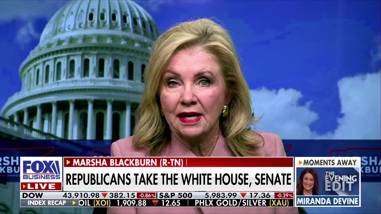 Sen. Marsha Blackburn: We need to move fast in the first 100 days