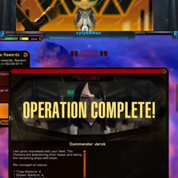 syfy88man Game Channel - Tholian Trouble Event Short Video