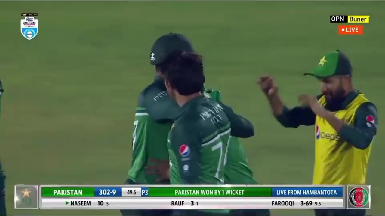 Cricket amazing finsh of history