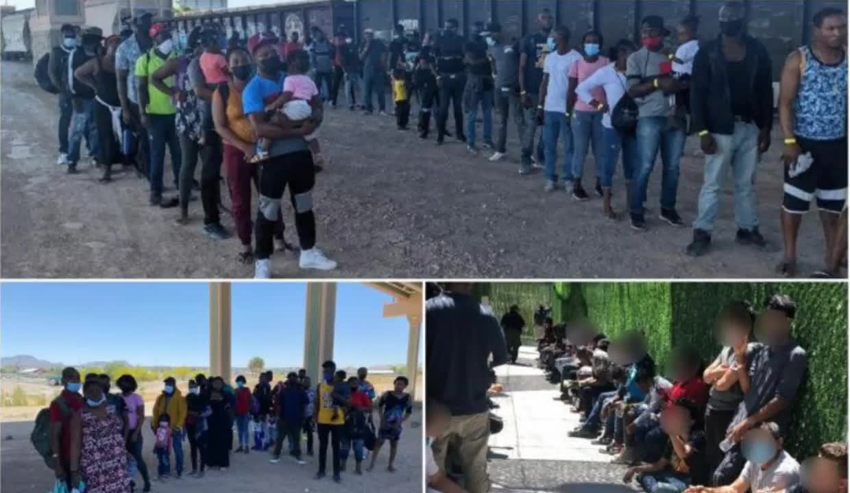 Invasion Incoming! 60,000 Migrants Waiting In Mexico Across Border From El Paso, Texas[MIRROR]