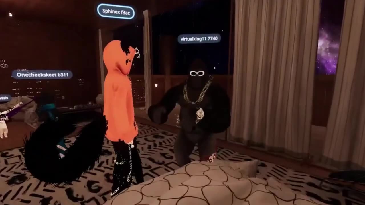vr chat black guy roasting a black kid