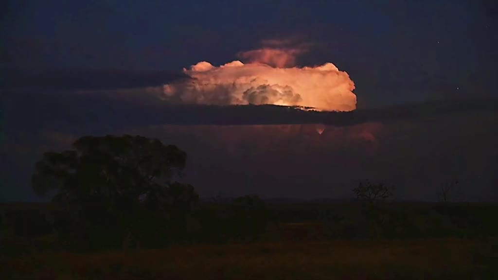 "When thunder rolls over dark clouds, when lightning illuminates the earth
