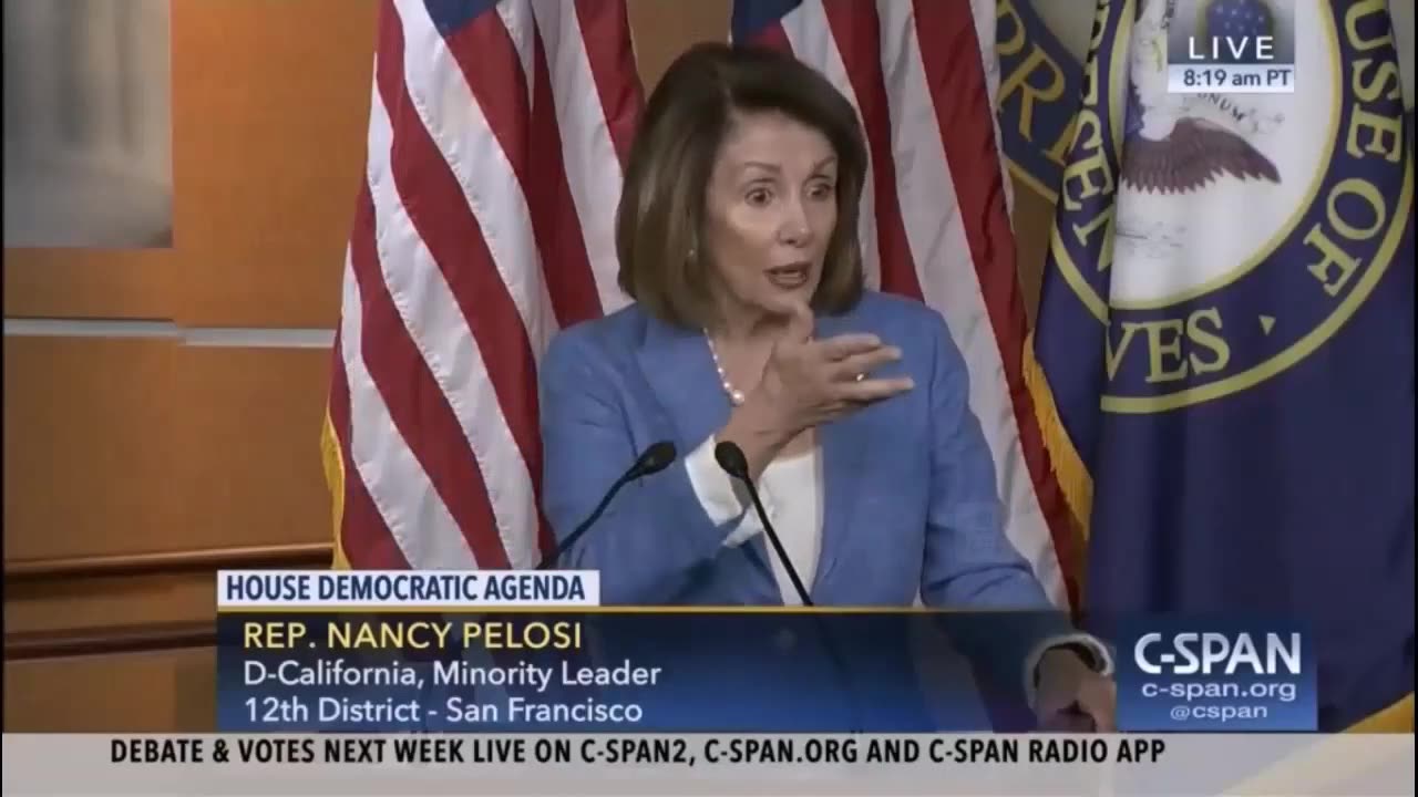 Nancy Pelosi explains the Wrap Up Smear tactic