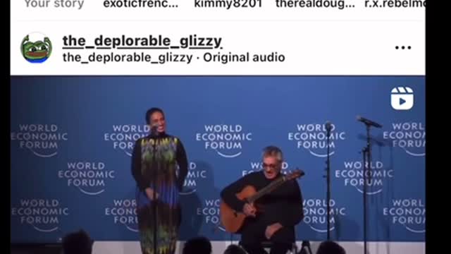 WEF sings a song