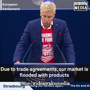 Dutch MEP Rob Roos, highlights the plight faced by Dutch farmers