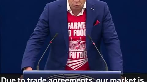 Dutch MEP Rob Roos, highlights the plight faced by Dutch farmers